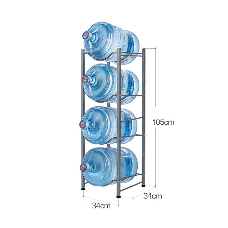 Customization water bottle rack 4 layers