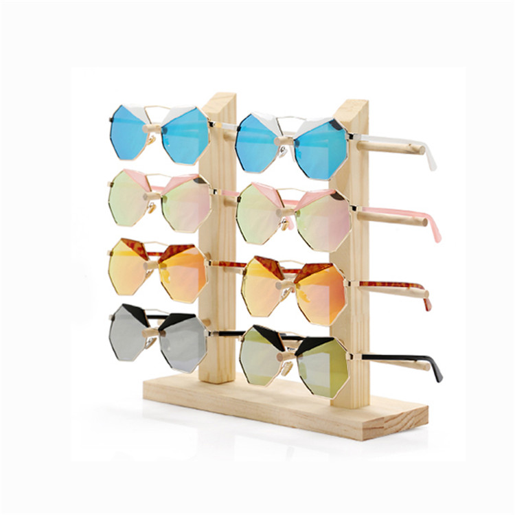 wooden sunglass displayMST