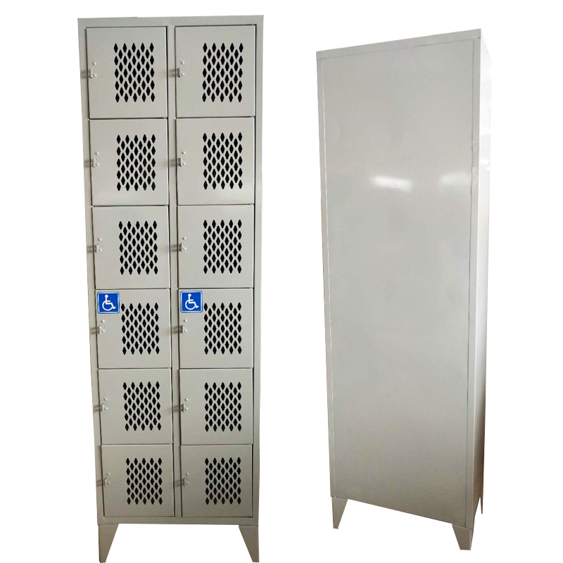 Metal storage locker