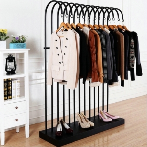 metal clothes rack