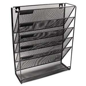 Wall Mount Metal File Organizer Rack