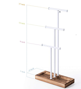 Customization jewelry display 3 layers rack