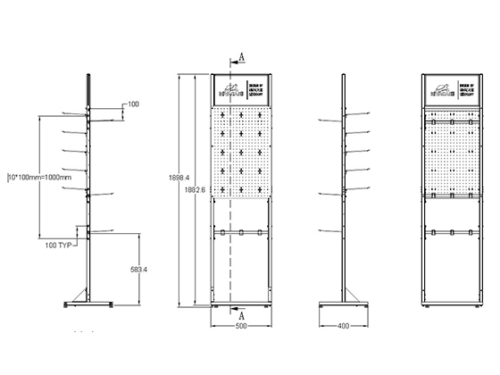 The laptop racks